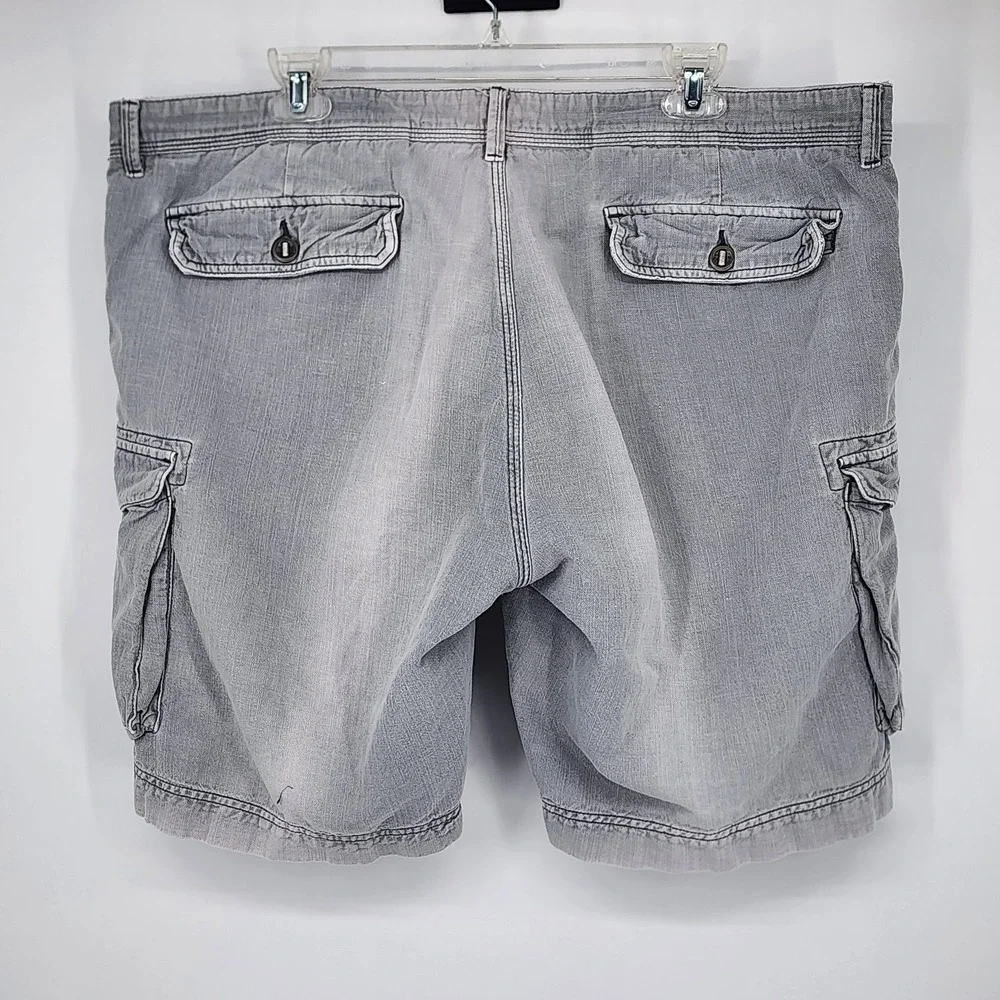 Faherty Linen Blend Cargo‎ Shorts Men's Size 40 Utility Casual 9